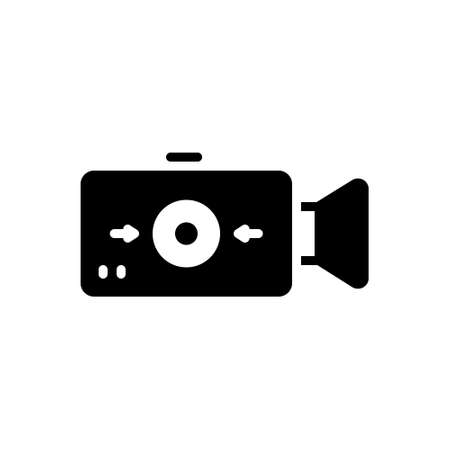 Icon for electronic, video playerのイラスト素材