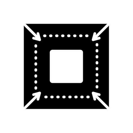 Icon for reduce,detractのイラスト素材