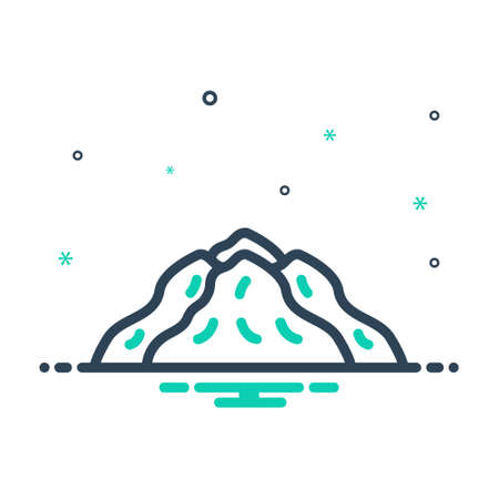 Icon for pile,heapのイラスト素材