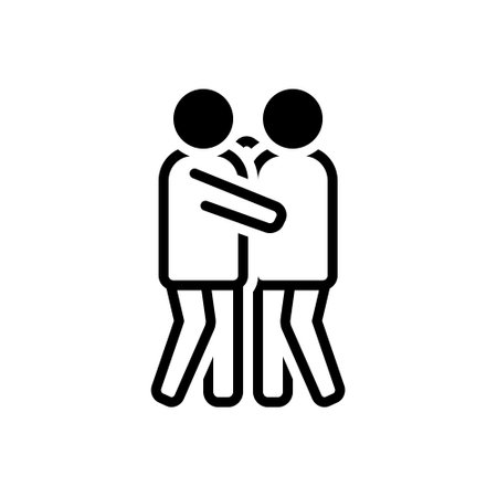 Icon for hug,meetのイラスト素材