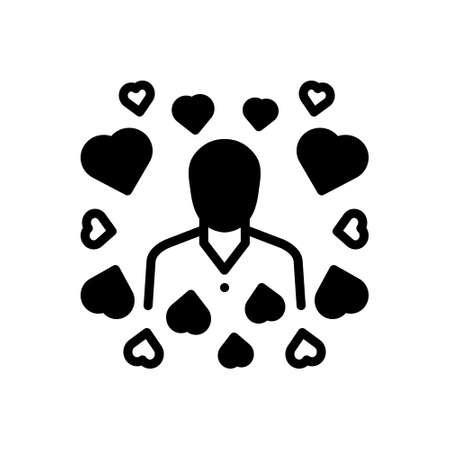 Icon for modest,hackneyedのイラスト素材