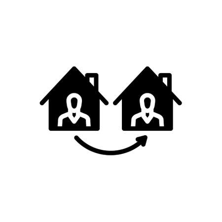Icon for shift,moveのイラスト素材