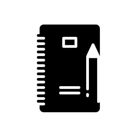 Icon for writing,scriptのイラスト素材