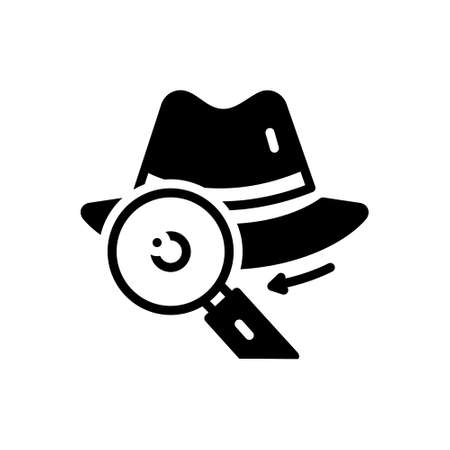 Icon for investigate,detectiveのイラスト素材