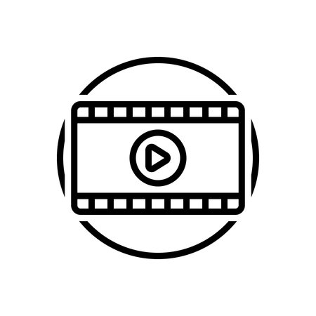 Icon for play,pressのイラスト素材