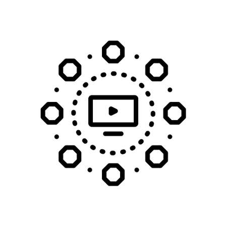 Icon for comprehensive,extensiveのイラスト素材