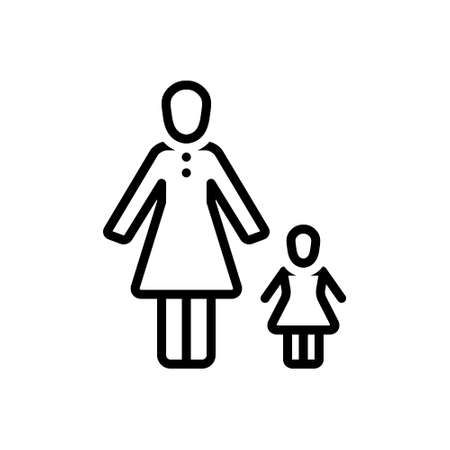 Icon for mother,mumのイラスト素材
