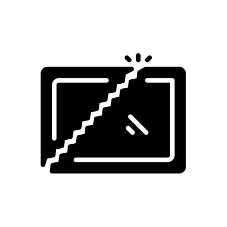 Icon for break,crashのイラスト素材