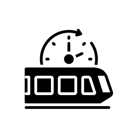 Icon for shortly,erelongのイラスト素材
