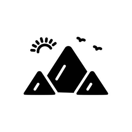 Icon for mount,hillの写真素材