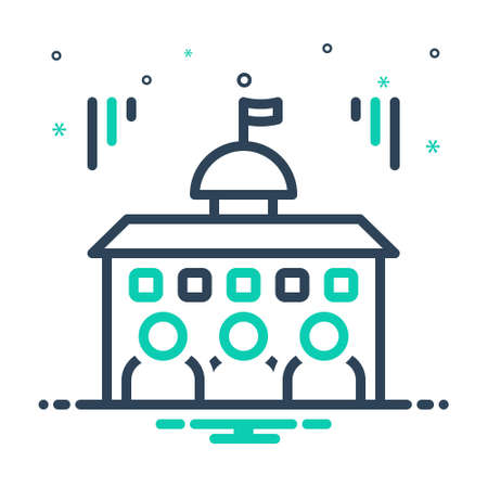 Icon for political,governmentalのイラスト素材