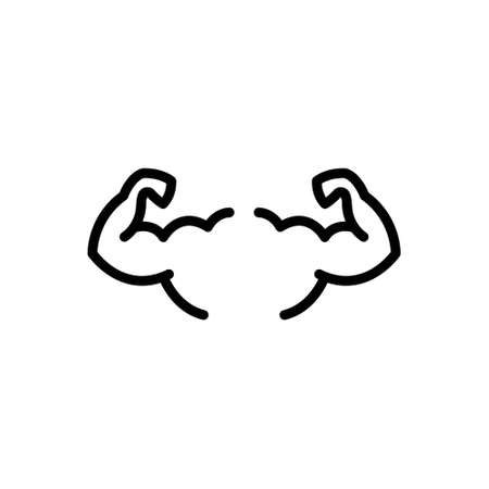 Icon for arm,muscleのイラスト素材