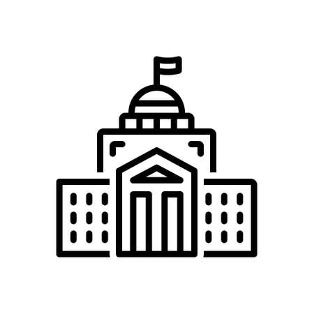 Icon for federal,buildingのイラスト素材