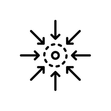 Icon for centre,pointのイラスト素材