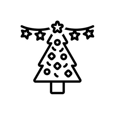 Icon for christmas,ribbonの写真素材