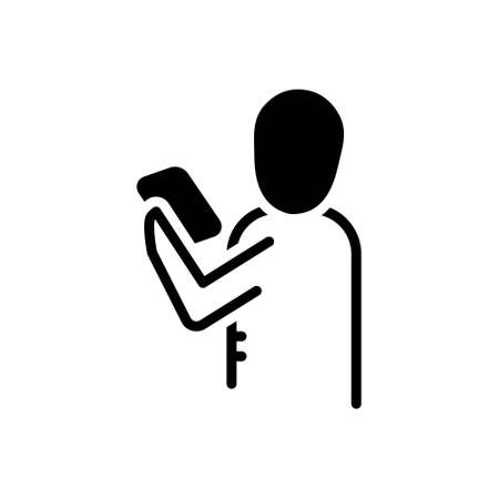 Icon for itself,yourselfのイラスト素材