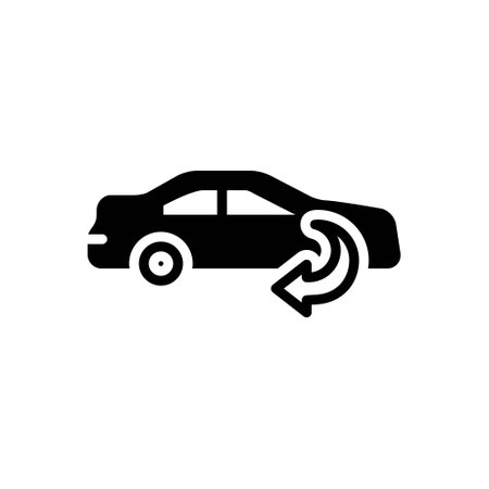 Icon for return,comebackのイラスト素材