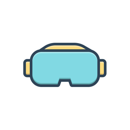 Icon for gadget, vr glassesの写真素材