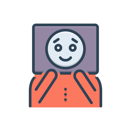 Icon for pretend,dreamのイラスト素材