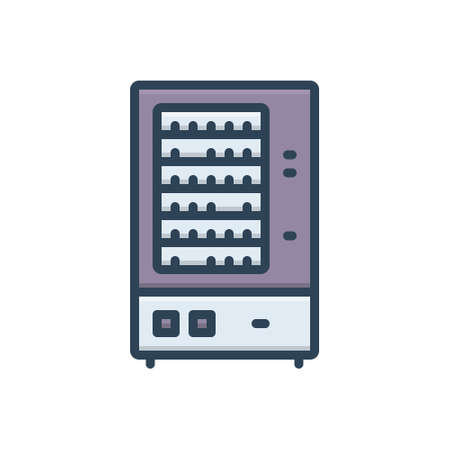 Icon for vending machine,vendingのイラスト素材