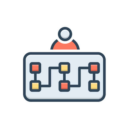 Icon for planning,planのイラスト素材