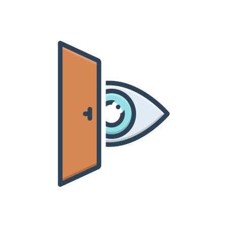 Icon for eye looking,vision,seeのイラスト素材