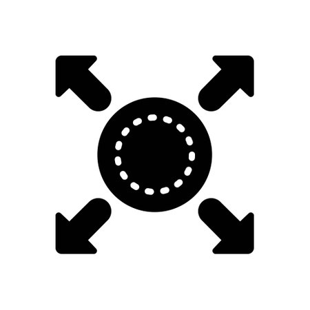 Icon for expand,enlargeのイラスト素材