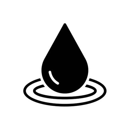 Icon for drop,pure,rippleのイラスト素材