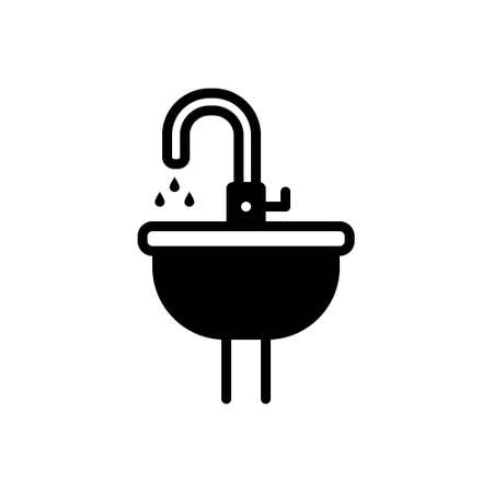Icon for sink,washbasinのイラスト素材