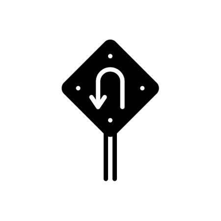 Icon for turn,arrowのイラスト素材