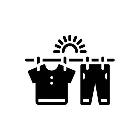 Icon for dry,drainedのイラスト素材
