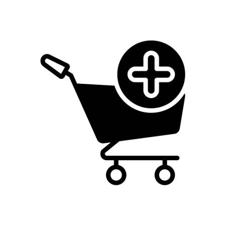 Icon for buy,addのイラスト素材