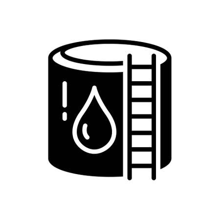 Icon for reservoir,cisternのイラスト素材