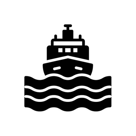 Icon for vessel,transportのイラスト素材