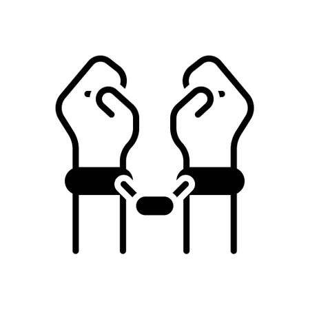 Icon for arrested,braceletのイラスト素材