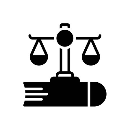 Icon for justice,balanceのイラスト素材