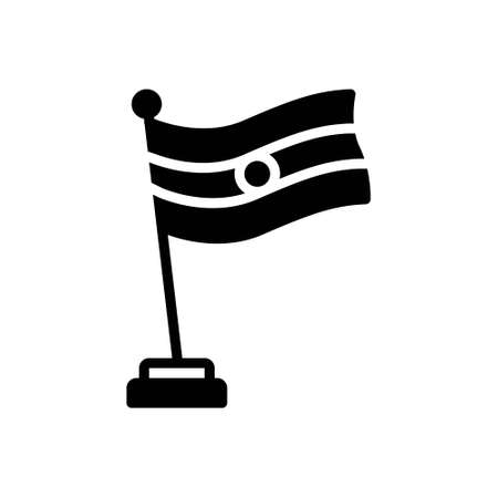 Icon for independence day,flagのイラスト素材