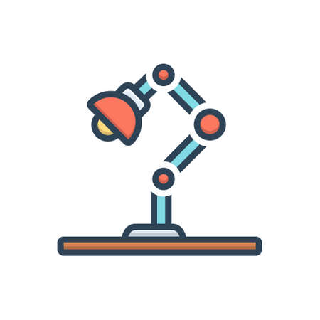 Icon for lamp,indoor lightingのイラスト素材