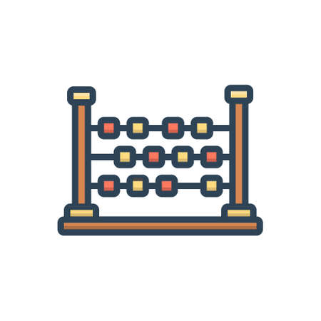 Icon for abacus,ancient,arithmeticのイラスト素材