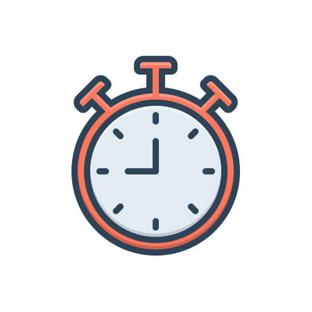 Icon for clock,alarm clockのイラスト素材