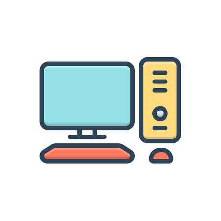 Icon for computer,deviceのイラスト素材