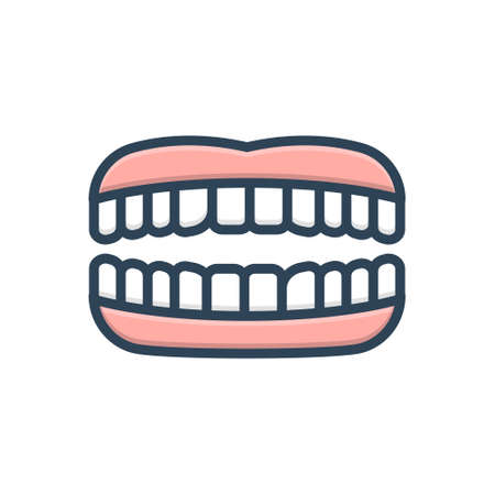 Icon for teeth,toothのイラスト素材