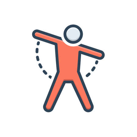 Icon for exercise,wellnessのイラスト素材
