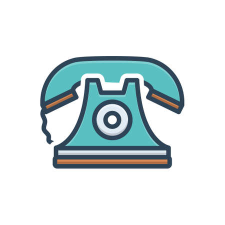 Icon for telephone,communicationのイラスト素材