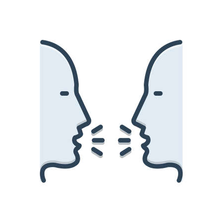 Icon for talk,gossip,conversationのイラスト素材