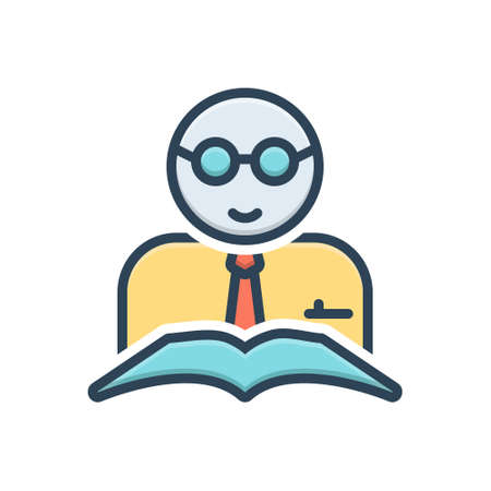 Icon for teacher,tutorのイラスト素材