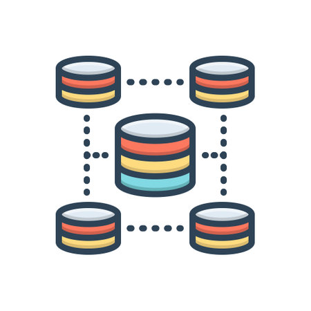 Icon for database,cylinderのイラスト素材