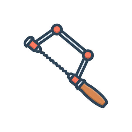 Icon for saw ,jigsawのイラスト素材