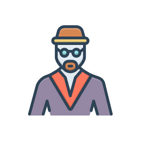 Icon for jew,manのイラスト素材