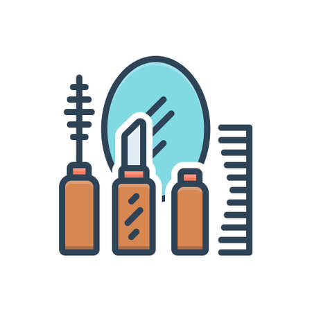 Icon for makeup,greasepaintのイラスト素材